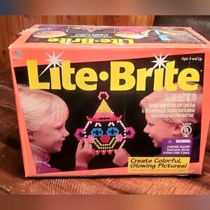 Vintage 1993 Lite-Brite Toy Set with Pegs